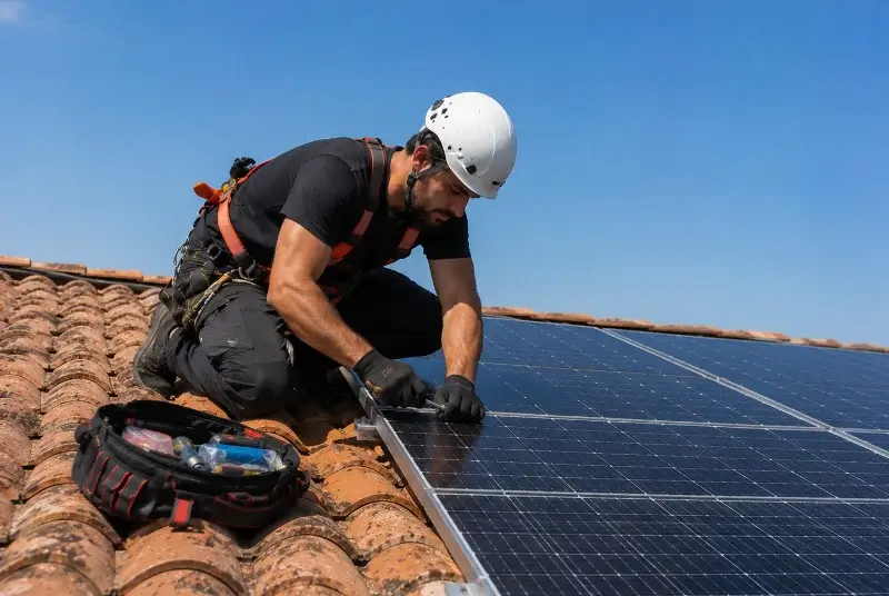 Maintenance et monitoring de panneaux solaires à Labège