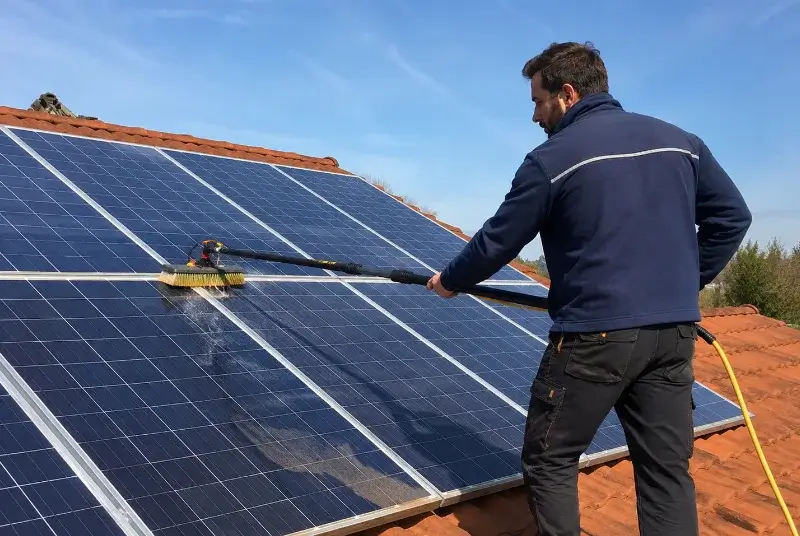 Nettoyage et entretien de panneaux solaires à Labège